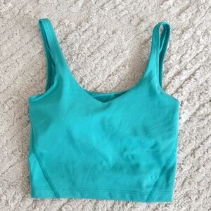 Hollister Gilly Hick Turquoise Tank Top